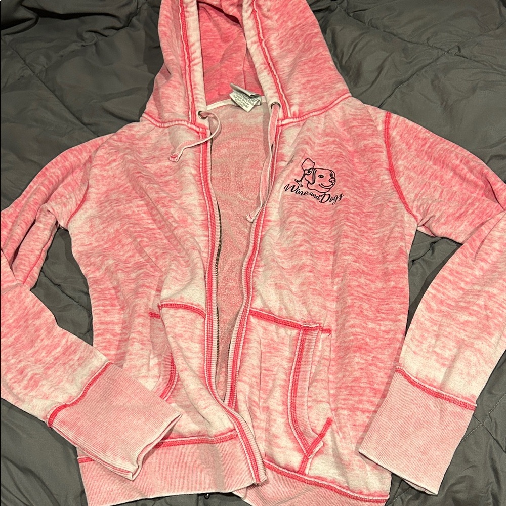 Pink Dog Mom Hoodie